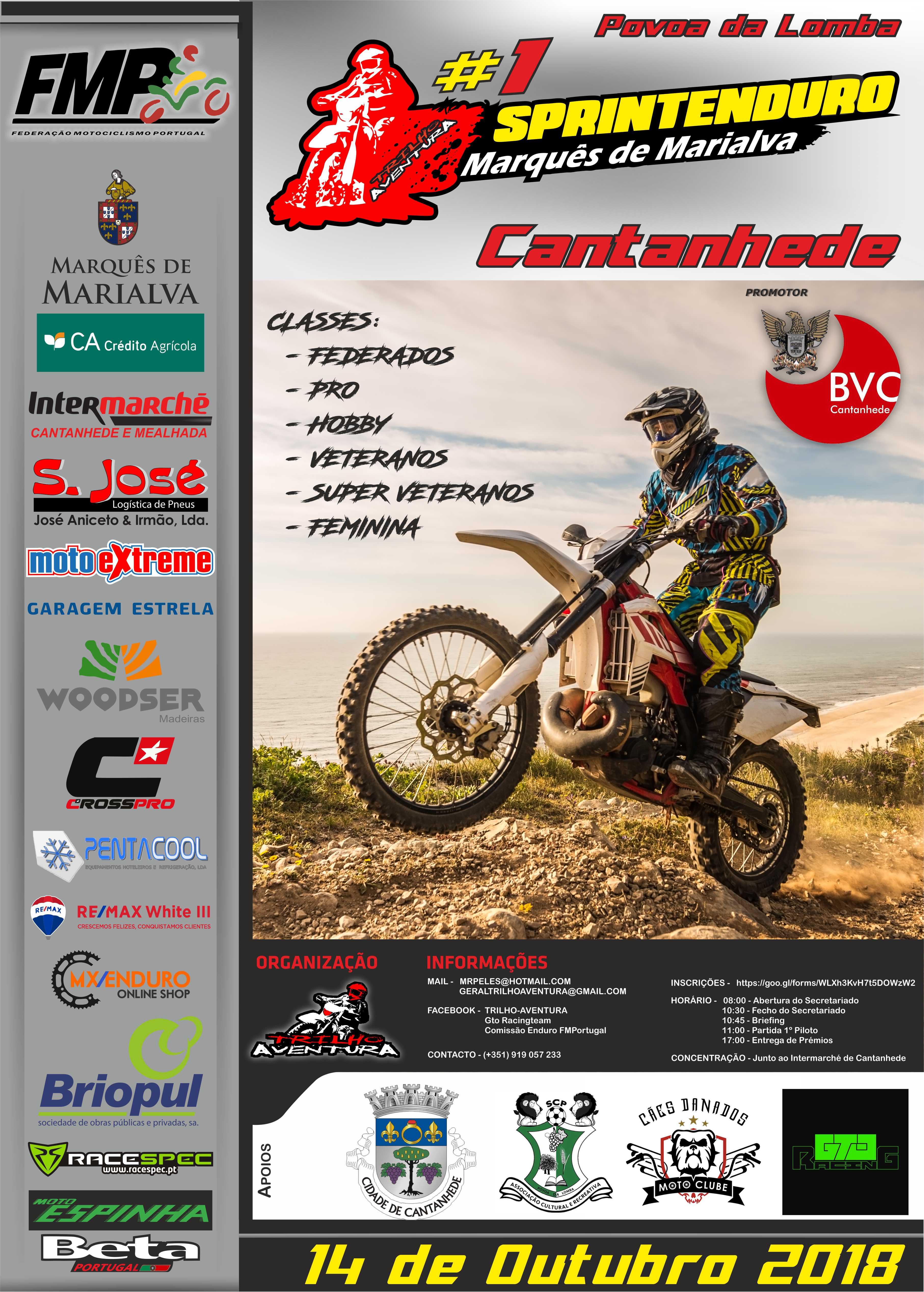 ver notícia 1.º Sprint Enduro Marquês de Marialva