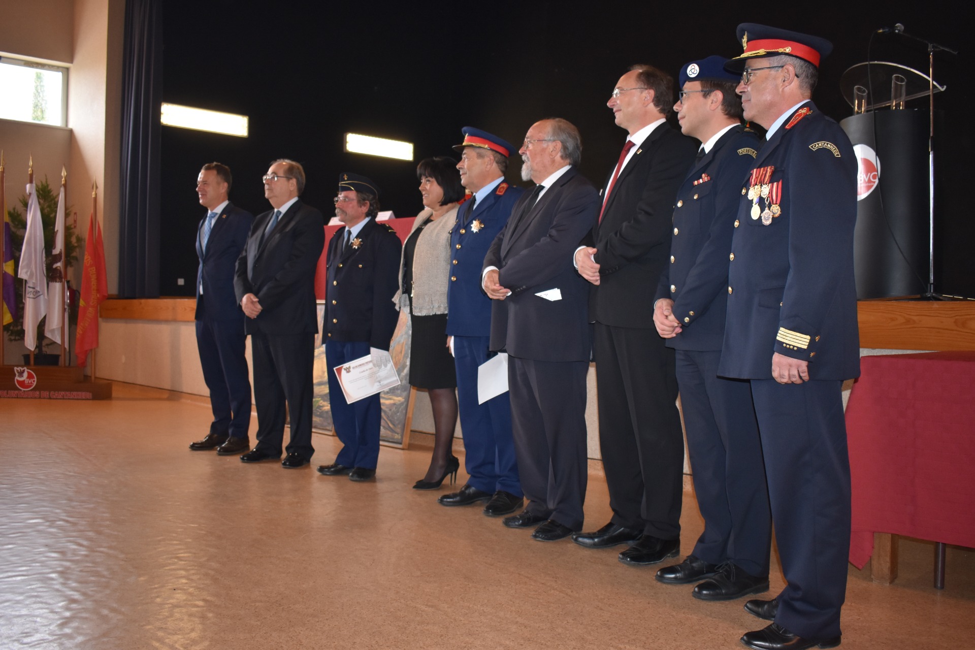 ver notícia Bombeiros de Cantanhede comemoraram 117 anos de existência